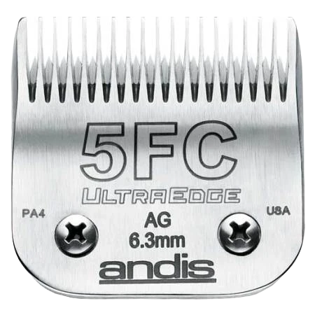 Andis® UltraEdge® Blades,"Metal clipper blade with fine teeth and two screws"