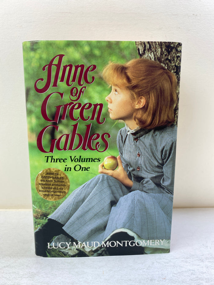 Anne of Green Gables Three Vol. in One Lucy M. Montgomery 1985 HCDJ