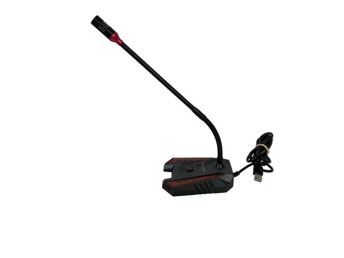 Aokeo USB Desktop Microphone Red & Black