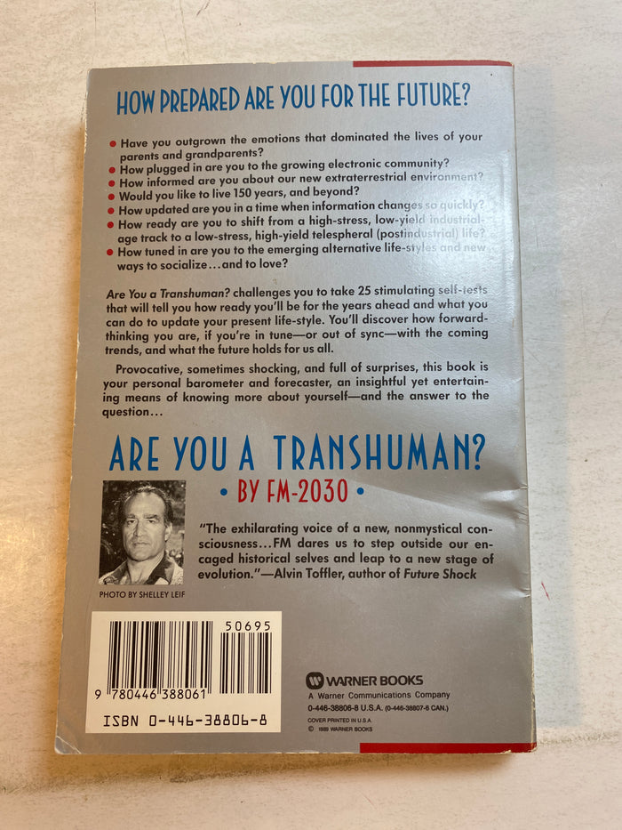 Are You a Transuman?  SC FM-2030 1989