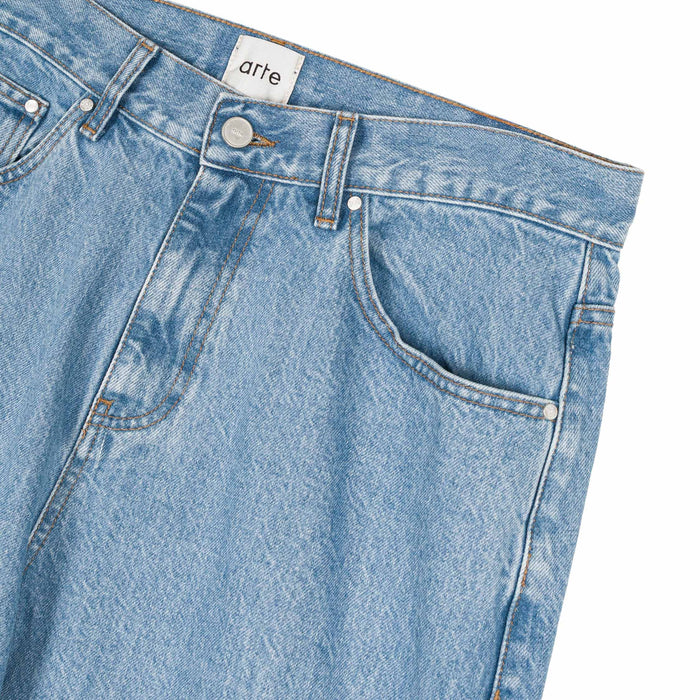 Arte Antwerp Stencil Uniform Denim Pants
