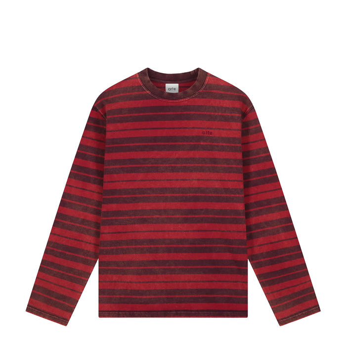 Arte Antwerp Sunfade Striped Longsleeve