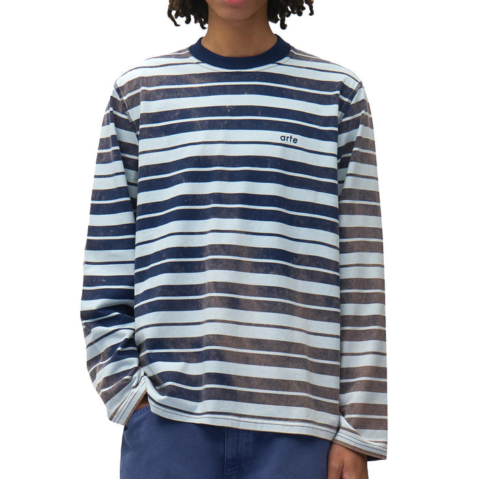 Arte Antwerp Sunfade Striped Longsleeve