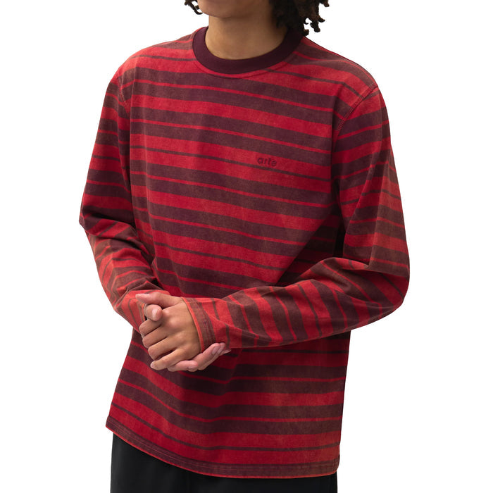 Arte Antwerp Sunfade Striped Longsleeve