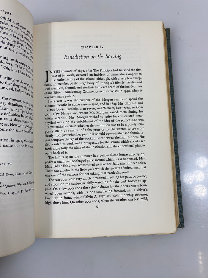 As the Sowing by Leonard Jr. 1958 HC