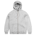 Asphaltgold Essential Zip Hoodie (Heather Grey)