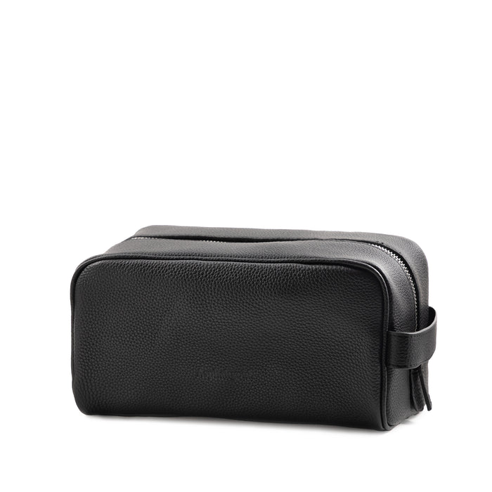 Asphaltgold Leather Toiletry Bag