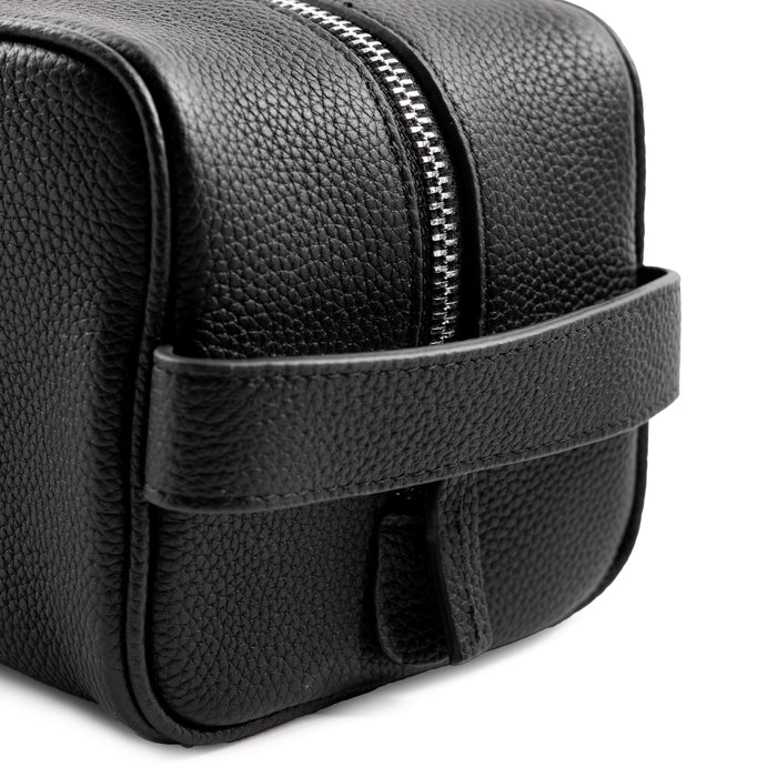 Asphaltgold Leather Toiletry Bag