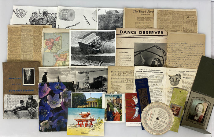 Assorted Paper Ephemera Pack - 25 pcs