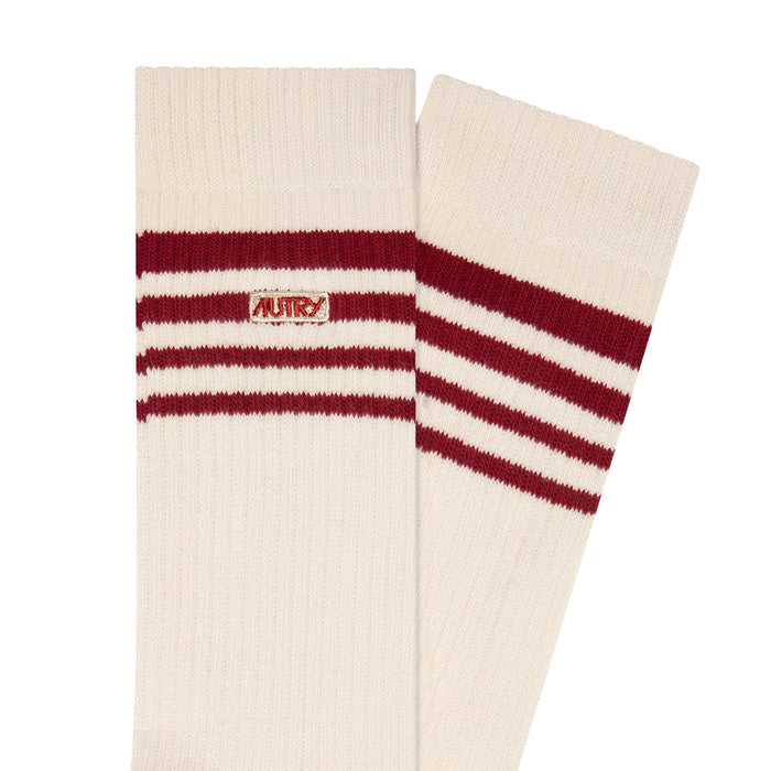 Autry  Jacquard Striped Socks