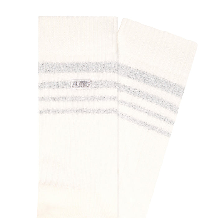 Autry Jacquard Striped Socks