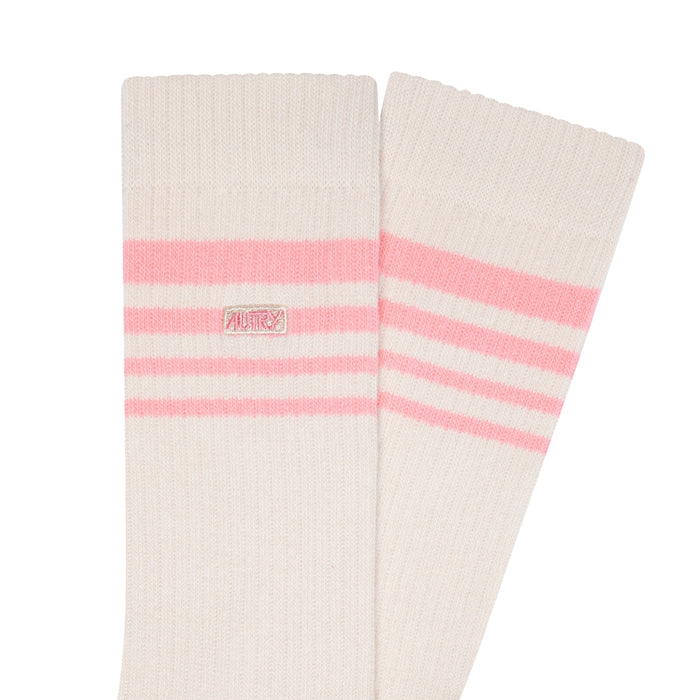 Autry Jacquard Striped Socks