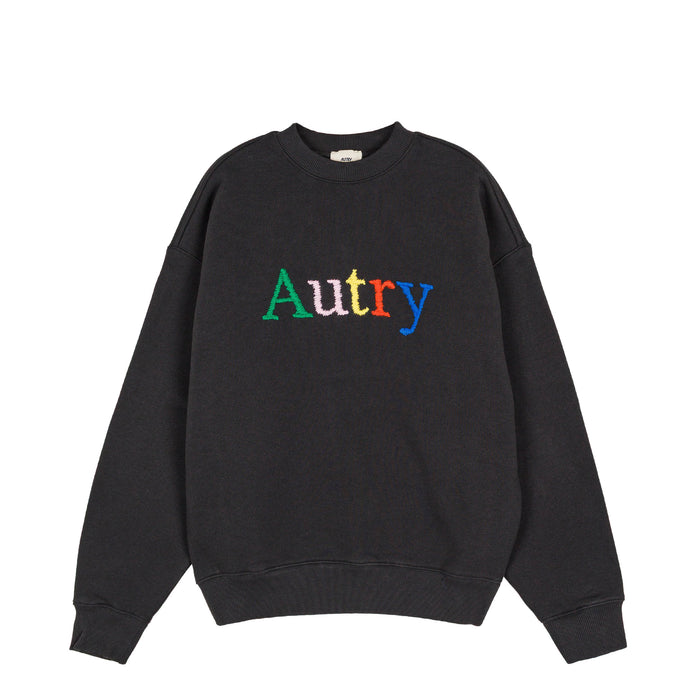 Autry  Multicolor Embroidered Logo Sweatshirt