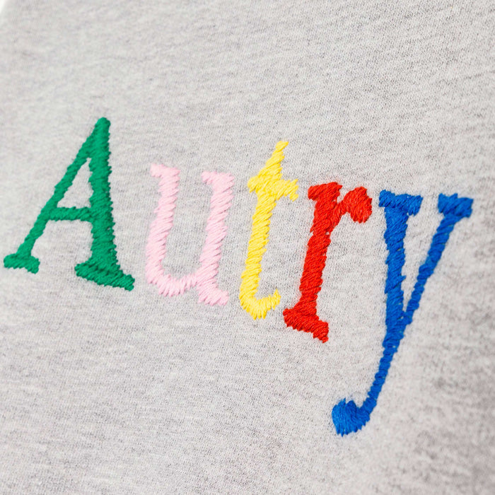 Autry Multicolor Embroidered Logo Sweatshirt