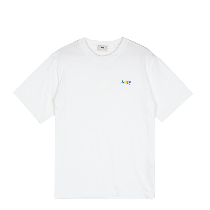 Autry Multicolor Embroidered Logo Tee