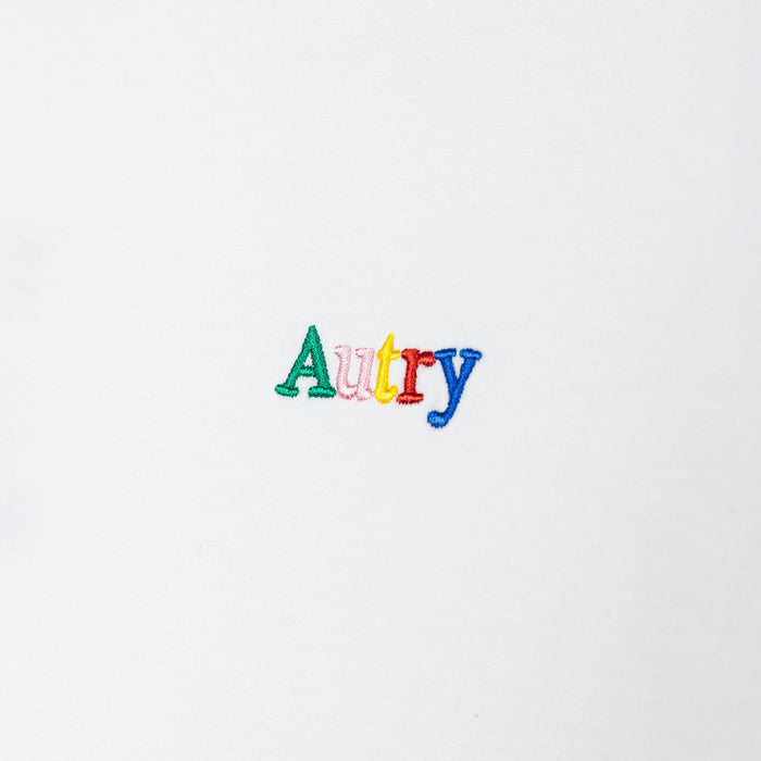 Autry Multicolor Embroidered Logo Tee