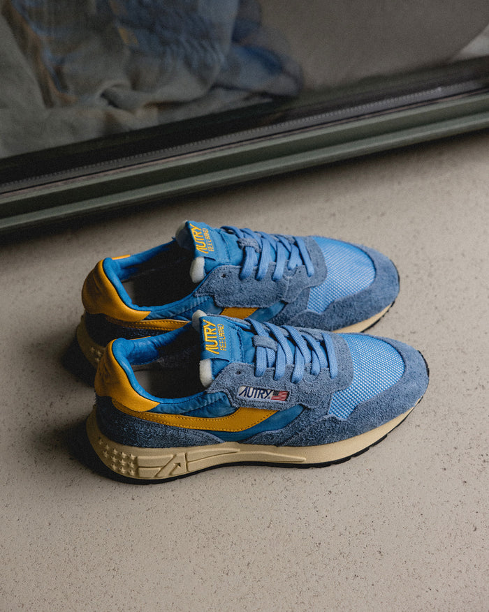 Autry Reelwind Low W *Suede / Net* onfeet