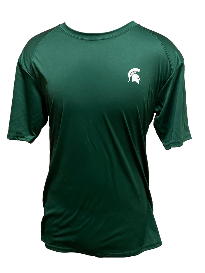 Badger Sports Green Michigan State "Grow. Serve. Honor." T-Shirt Men's Size S