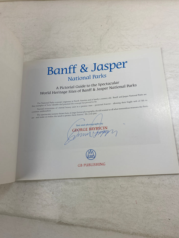 Banff & Jasper National Parks by George Brybycin *Signed*