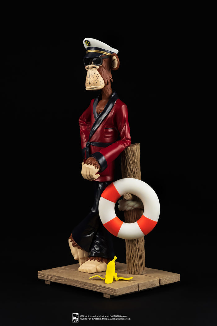 BAYC #778 - Bored Captain Ape 1/8 Scale Statue