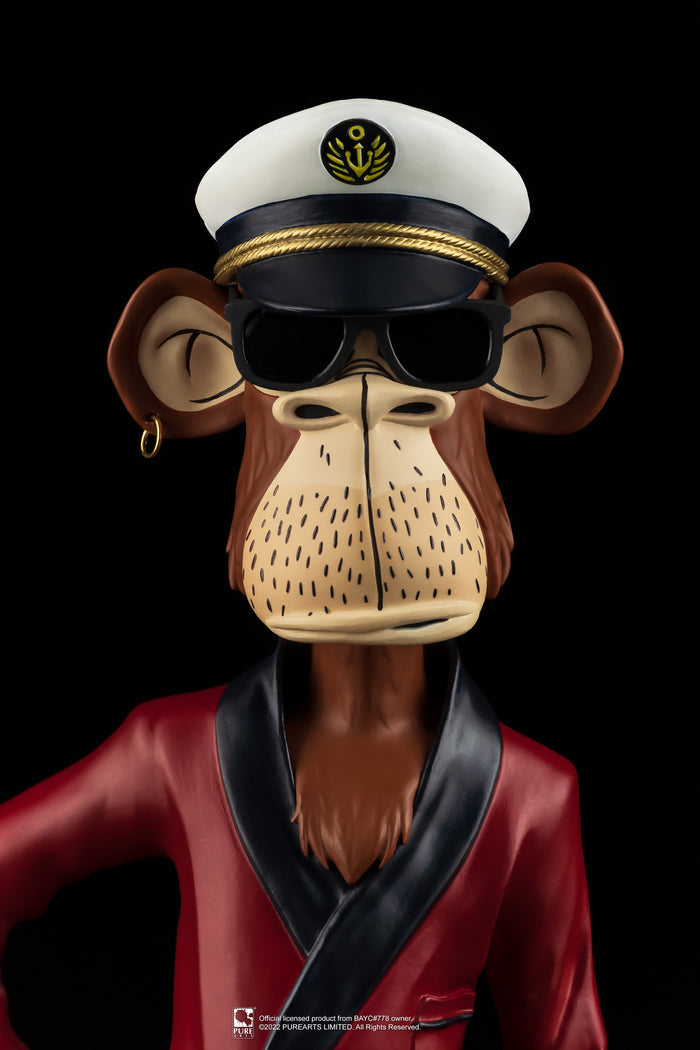 BAYC #778 - Bored Captain Ape 1/8 Scale Statue