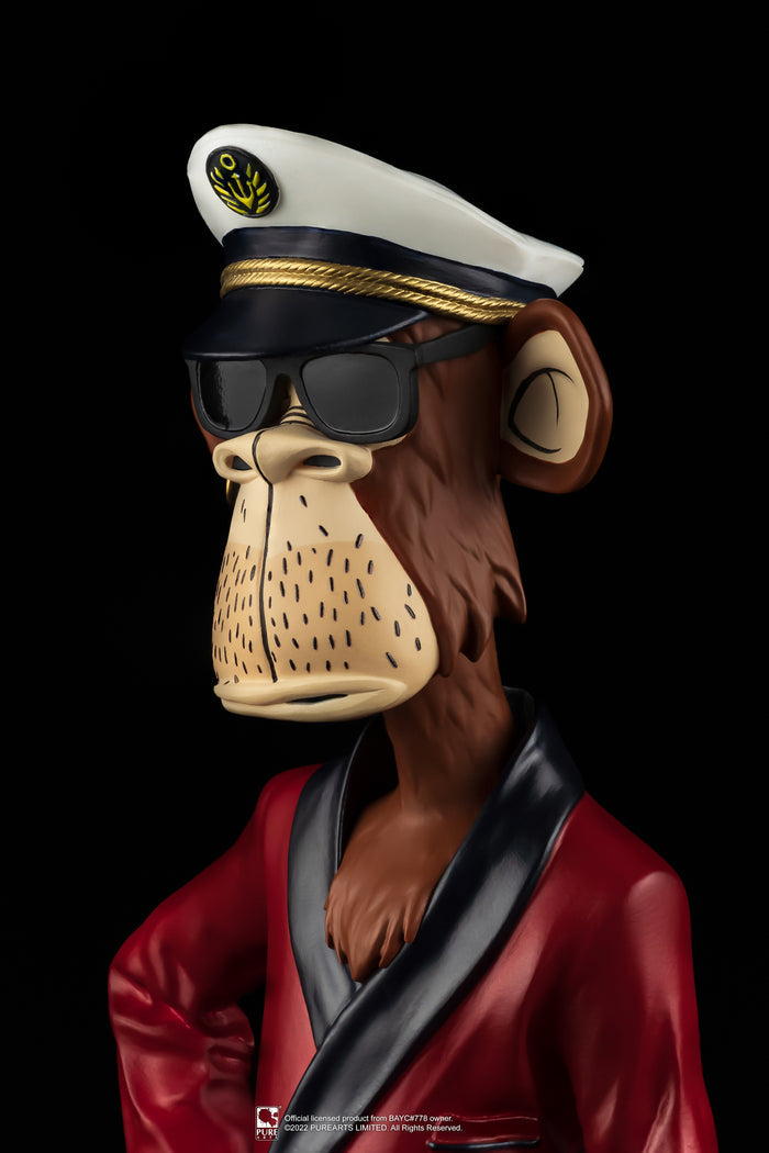 BAYC #778 - Bored Captain Ape 1/8 Scale Statue