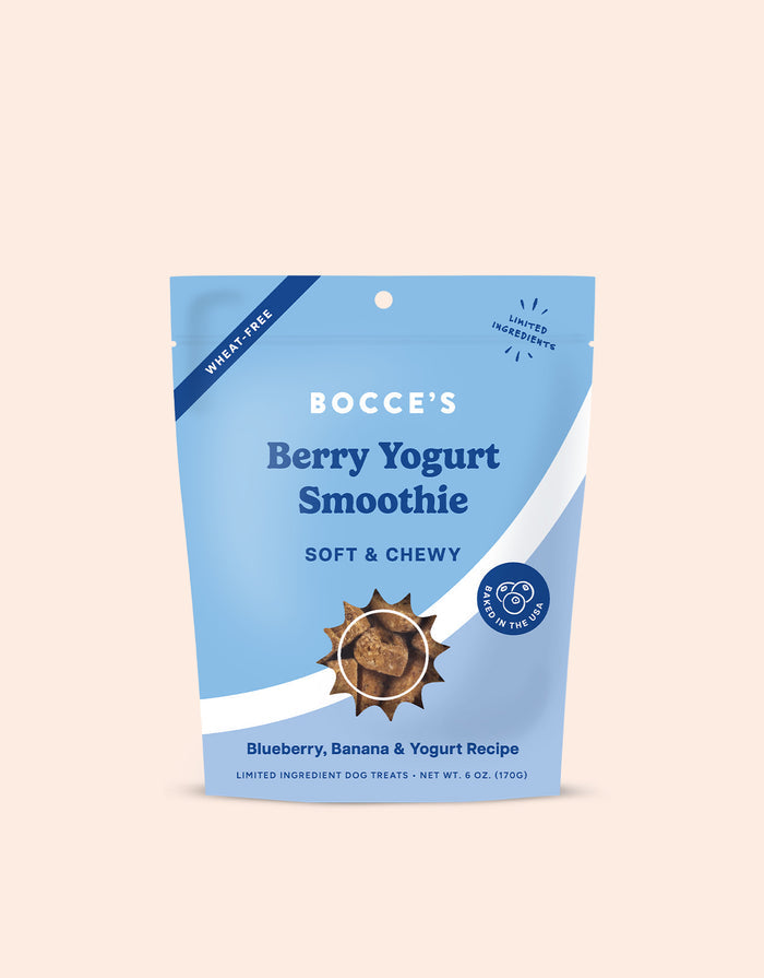 Berry Yogurt Smoothie Soft & Chewy Treats
