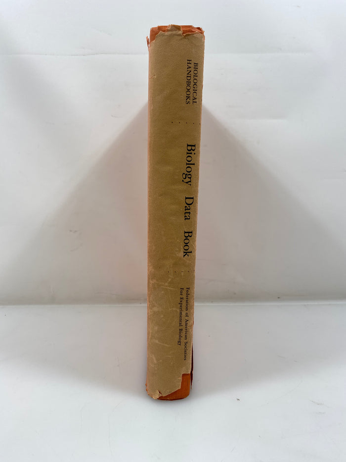 Biology Data Book by Altman/Dittmer 1964 HCDJ