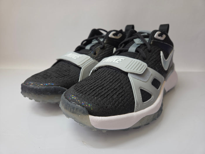 Nike Black Air Zoom Diamond Elite Turf Baseball Shoes Men's Size 7.5