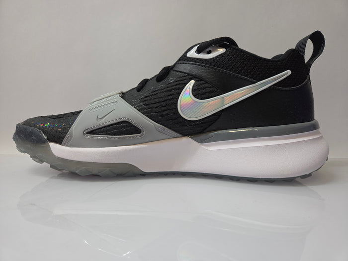 Nike Black Air Zoom Diamond Elite Turf Baseball Shoes Men's Size 9