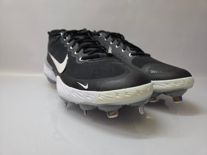 Nike Black Alpha Hurache Elite 3 Low Baseball Cleats Men's Size 9