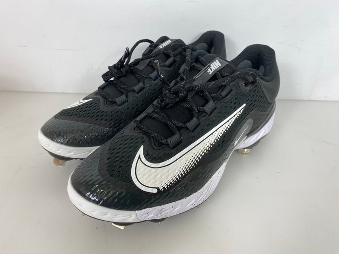 Nike Black Alpha Hurache Elite 4 Low Baseball Cleats Men's Size 13
