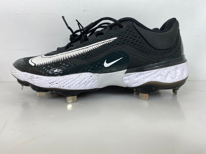 Nike Black Alpha Hurache Elite 4 Low Baseball Cleats Men's Size 16
