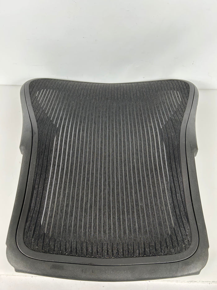 Black Herman Miller Aeron Seat Back Without Lumbar Pad Size B