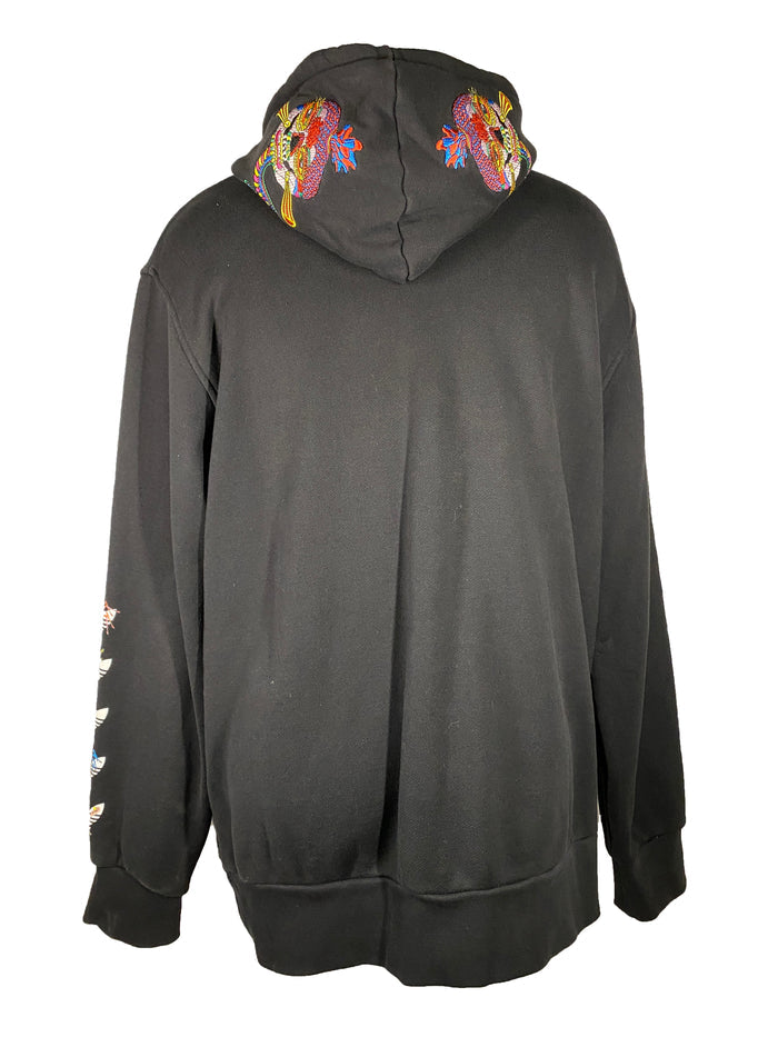 Black Adidas X Keiichi Tanaami Collaboration Embroidered Hoodie Men's XL