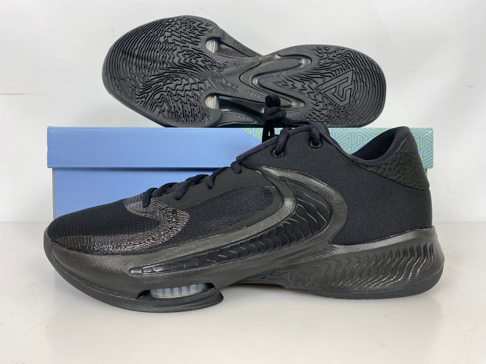Nike Black/Black Zoom Freak 4 TB Promo Basketball Shoes Men's Size 17