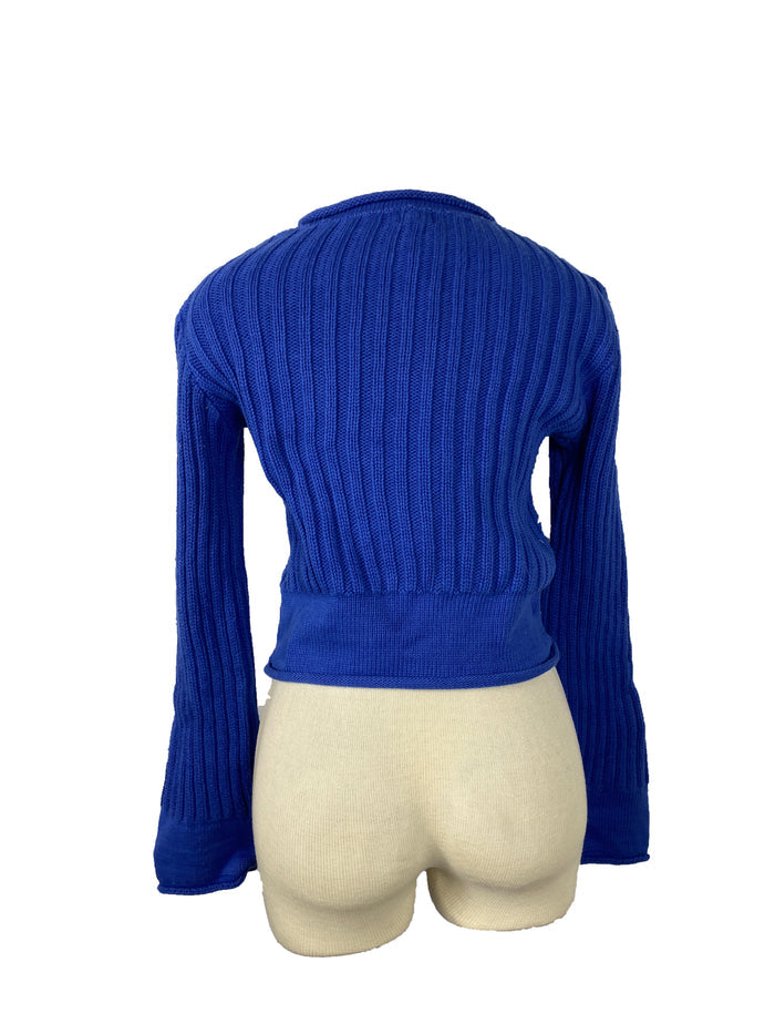 Blue Calvin Klein Sweater Women's Size S