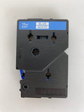Blue on White Cartridge Label Maker Pack of 5