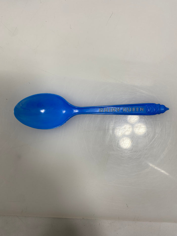 Blue Vintage Dairy Queen Spoon