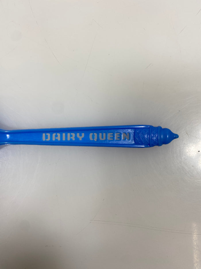 Blue Vintage Dairy Queen Spoon