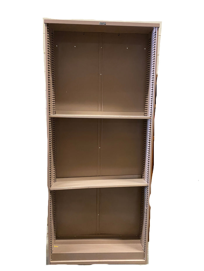 Borroughs Tan Metal  3 Tier Shelf