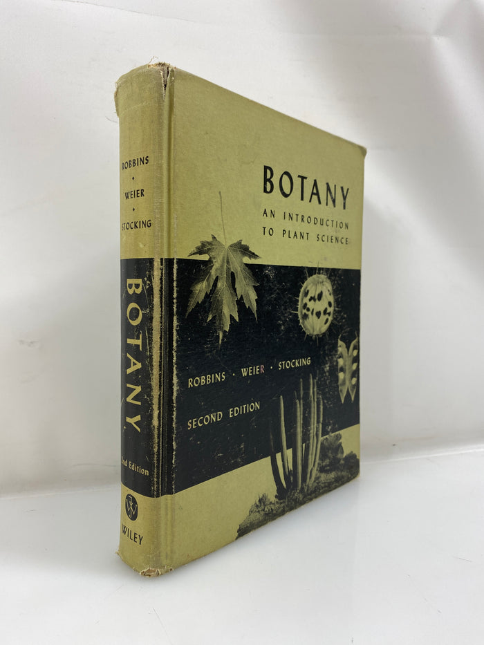 Botany Introduction to Plant Science 2nd Ed. Robbins/Weier/Stocking 1959 HC