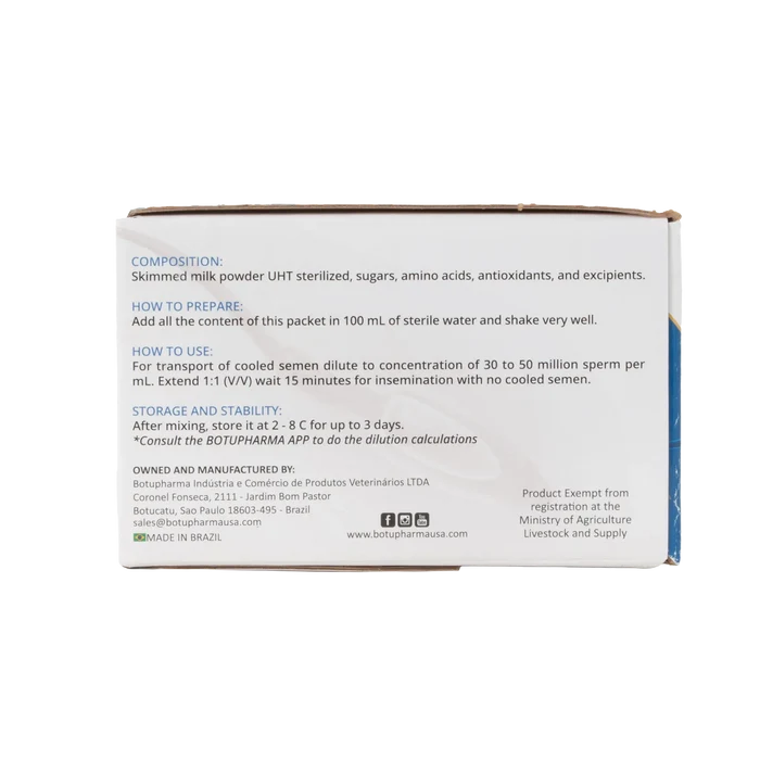 BotuSemen Standard,"Back of product box with instructions panel"