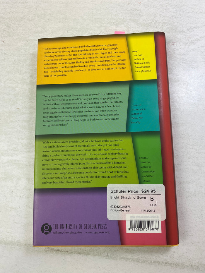 Bright Shards of Someplace Else Monica McFawn HCDJ 2014 *Signed*