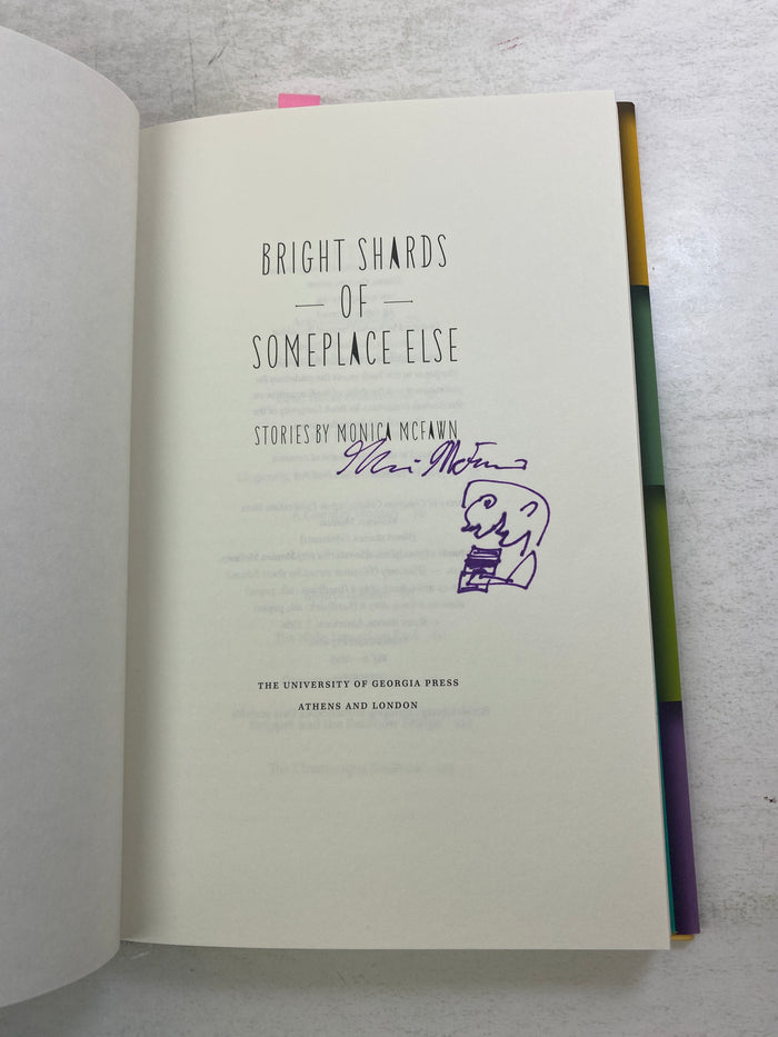 Bright Shards of Someplace Else Monica McFawn HCDJ 2014 *Signed*