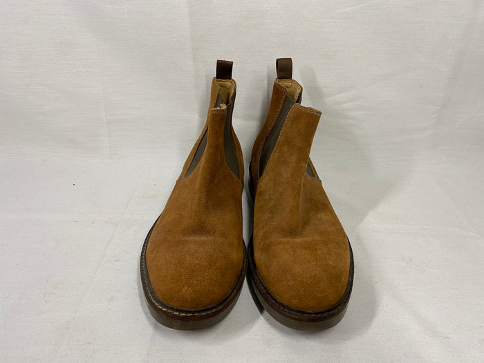 Brown Clarks Collection Ultimate Comfort Suede Chelsea Boots Men's Size 9