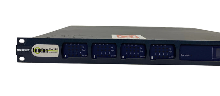 BSS Soundweb London BLU-120 I/O Expander with BLU link *Untested*