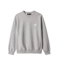 By Parra Balloon Logo Cross-Grain Crew Neck Sweatshirt (Heather Grey)