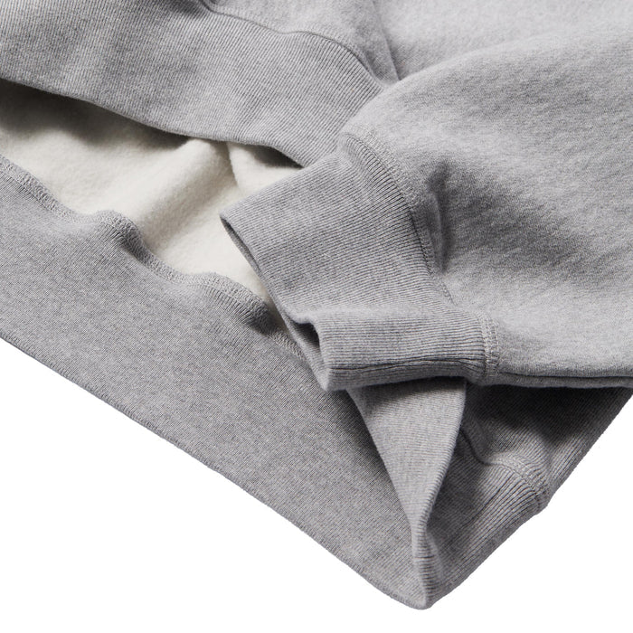 By Parra Balloon Logo Cross-Grain Crew Neck Sweatshirt (Heather Grey)