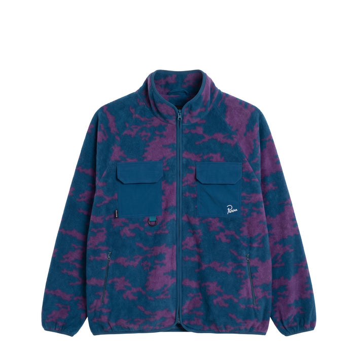 By Parra Purple Darwin Camo Fleece